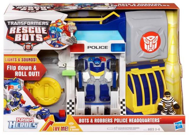 TRANSFORMERS Rescue Bots - Bots and Robbers